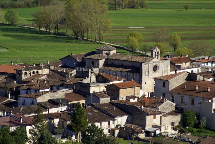 Il panorama del borgo di Sant'Eusanio Forconese