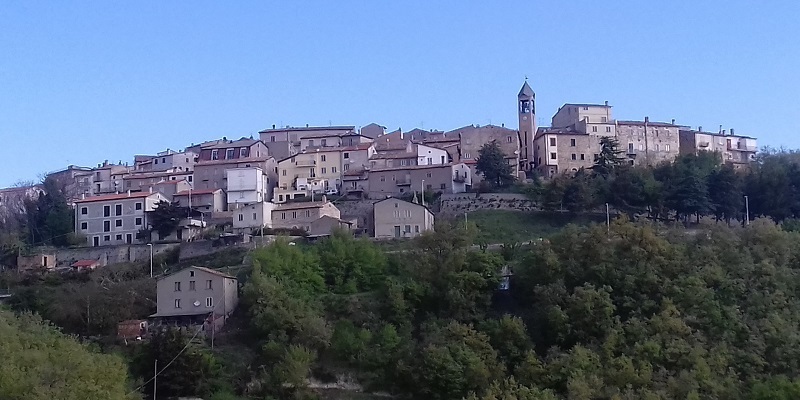 Il panorama di Castelguidone